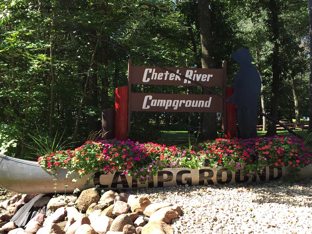 Campground Store Sign